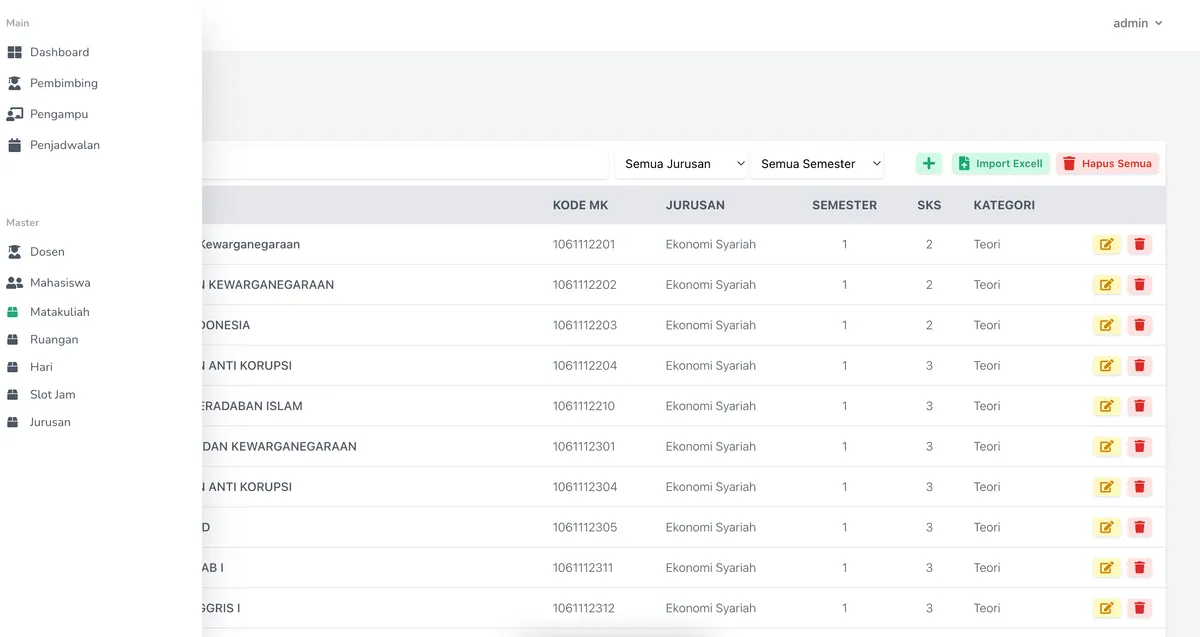 Schedule management
